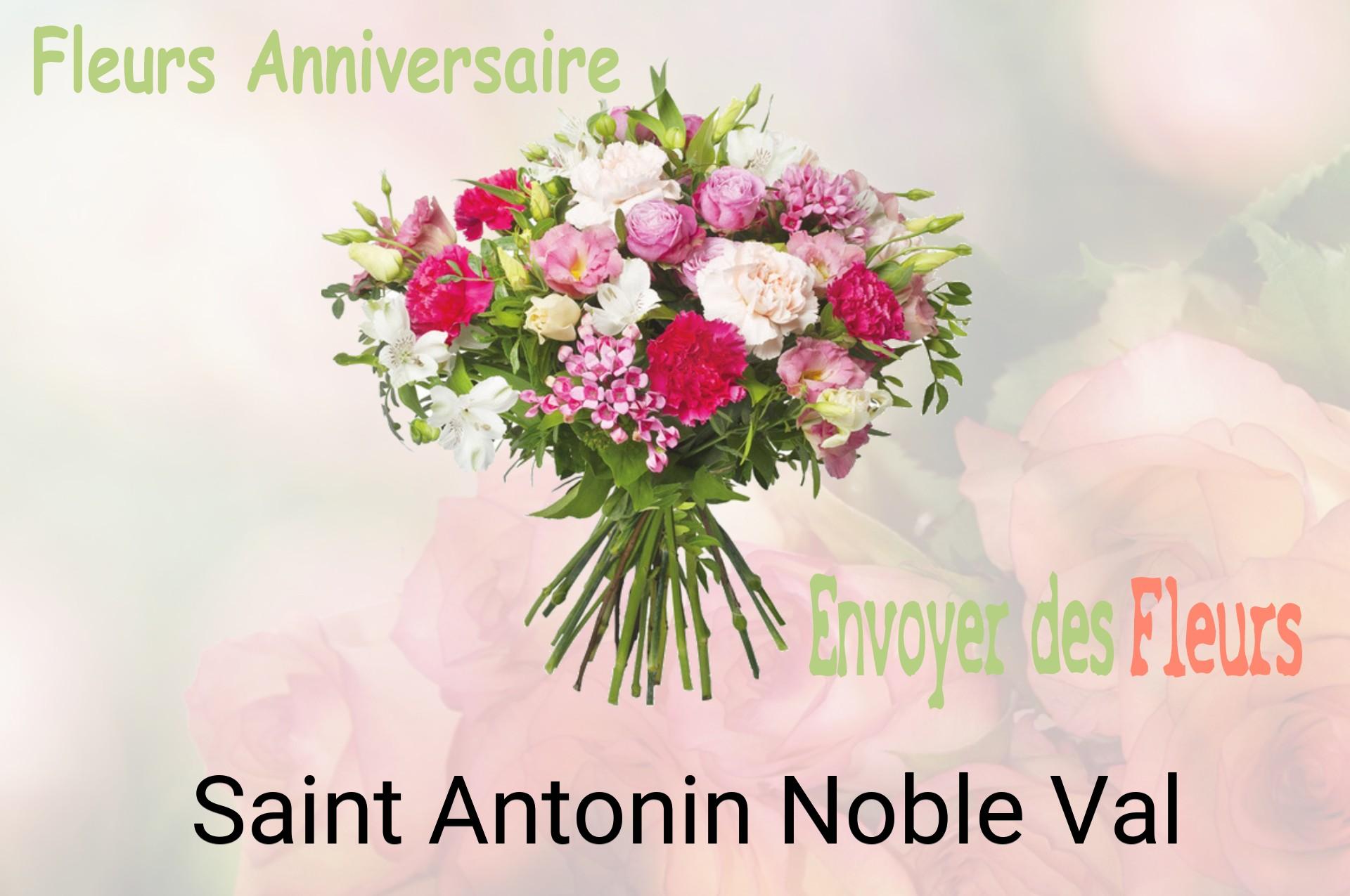 Bouquet de fleurs d’anniversaire livré à Saint-Antonin-Noble-Val